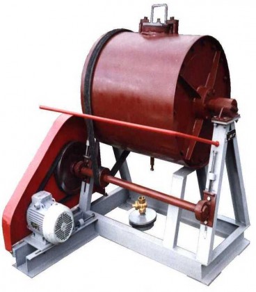 Ball mill with steel/ keramicheskiy and balls.